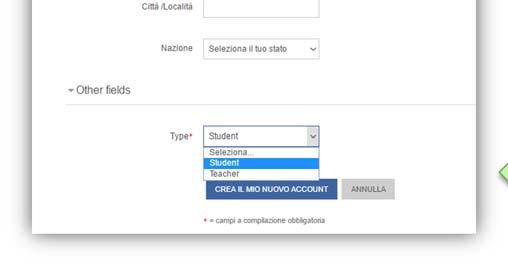 Riceverete una mail di conferma per l attivazione definitiva del profilo.