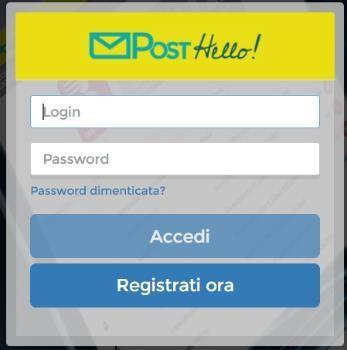 Inserire le credenziali di accesso ricevute via mail ed effettuare il primo login sul sito web 3.