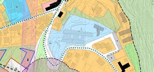 L'area è denominata I : area destinata a SERVIZI SCOLASTICI secondo l'art. 51 del vigente Regolamento Urbanistico comunale. EA EX MACELLI Fig. Estratto R.U. Vincoli La sezione 4 del PIT art.