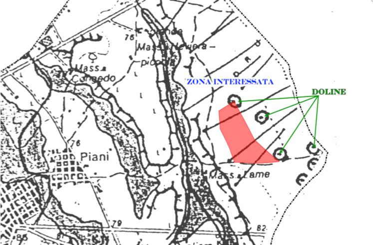 (Figura 4)originando Geomorfologia, Doline. La d'acqua la contribuisce vie natura dolina sotterranee.