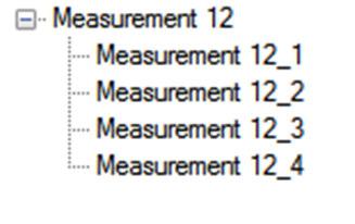 6.11 Valutazione delle serie di misure Il software Data Logger offre diversi tipi di possibilità per visualizzare i dati del sensore della serie di misure.