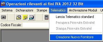 Comunicazione Operazioni Rilevanti ai fini IVA - 25 