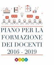 CAL 001 PIANO DI FORMAZIONE A.S. 2018-19 il Decreto Legislativo 30 marzo 2001, n. 165 recante Norme generali sull ordinamento del lavoro alle dipendenze delle Amministrazioni Pubbliche art.