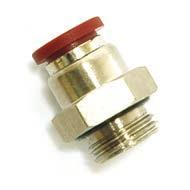 Line 302 Raccordi automatici cilindrici Push-in cylindrical fittings 302.01 Maschio diritto automatico cilindrico Straight male 302.