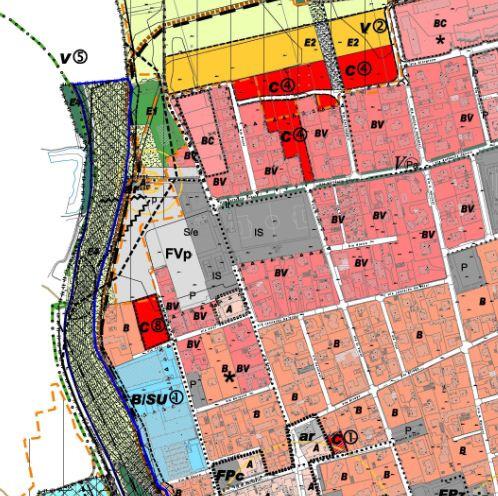 STRALCIO PGT o PRG E PTCP Piano Regolatore Generale, se ancora vigente Data di approvazione Descrizione delle previsioni che insistono sull area censita Stralcio delle mappe rilevanti Piano di