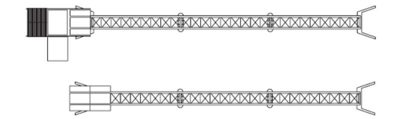 Soletta gettata in opera Realizzazione a spinta Realizzazione : La soletta viene realizzata in opera in cantiere protetto ad un estremità del ponte e spinta in maniera