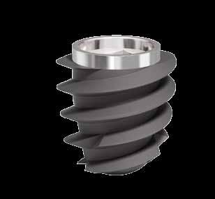 Connessione INTHEX TM per impianti SHORT tipo S Componentistica protesica per impianti Short Doppia connessione Antirotazionale Esagono largo 2,3 mm Vite protesica ø 2 mm Ampia superficie di contatto