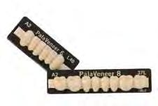 PalaVeneer Kulzer Nuovi denti realizzati con Nanopearls - per la massima resistenza all abrasione e alla rottura, naturale opalescenza e finitura superficiale 100% anti- macchia, colore stabile nel