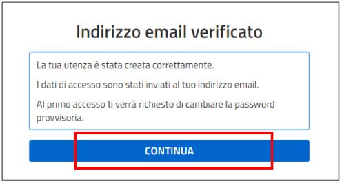 Cnfermata la registrazine l utente riceverà l e-mail Creazine dell utenza dve gli sarà ricrdata la sua Username presente nei Sistemi Infrmativi del MIUR