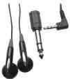 10 HTV636 CUFFIA CIRCUMAURALE PER TV/AUDIO JVC Adattatore per Jack da 6,3mm incluso. 10-20.