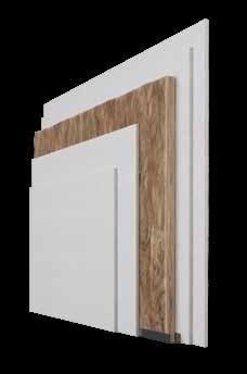 di vetro ECOSE Technology Mineral Wool - 0 mm Pannello portante X-Lam (CLT Cross Laminated Timber) - 00 mm Pannelli isolanti in lana minerale di vetro ECOSE Technology Mineral Wool - 0 mm Lastra in