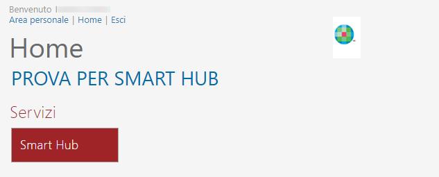 (nel presente esempio risulta attivato esclusivamente Smart Hub).