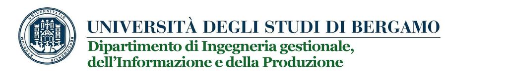 PIANO TRIENNALE PER LA RICERCA E LA TERZA MISSIONE 2017-19 DIPARTIMENTO DI INGEGNERIA GESTIONALE, DELL INFORMAZIONE E DELLA PRODUZIONE APPROVATO CON DELIBERA DEL CONSIGLIO DI DIPARTIMENTO DEL 19