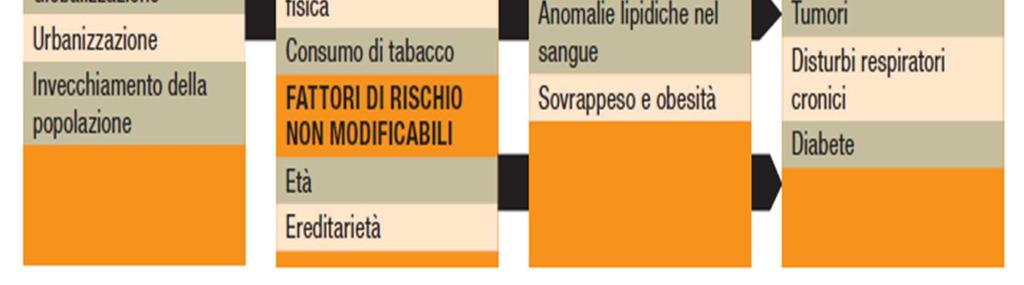 ridurre le morti premature, morbilità e disabilità prevenibili, e