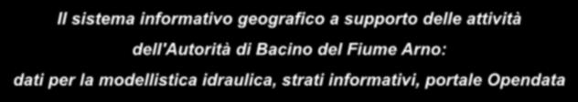 geografico a supporto delle attività dell'autorità di