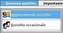 Importazione dei dati di un assistito da AFT Per importare i dati di un assistito a carico di un medico della propria AFT bisogna andare nel menu Gestione assistito / Aggiornamento assistito: Nella