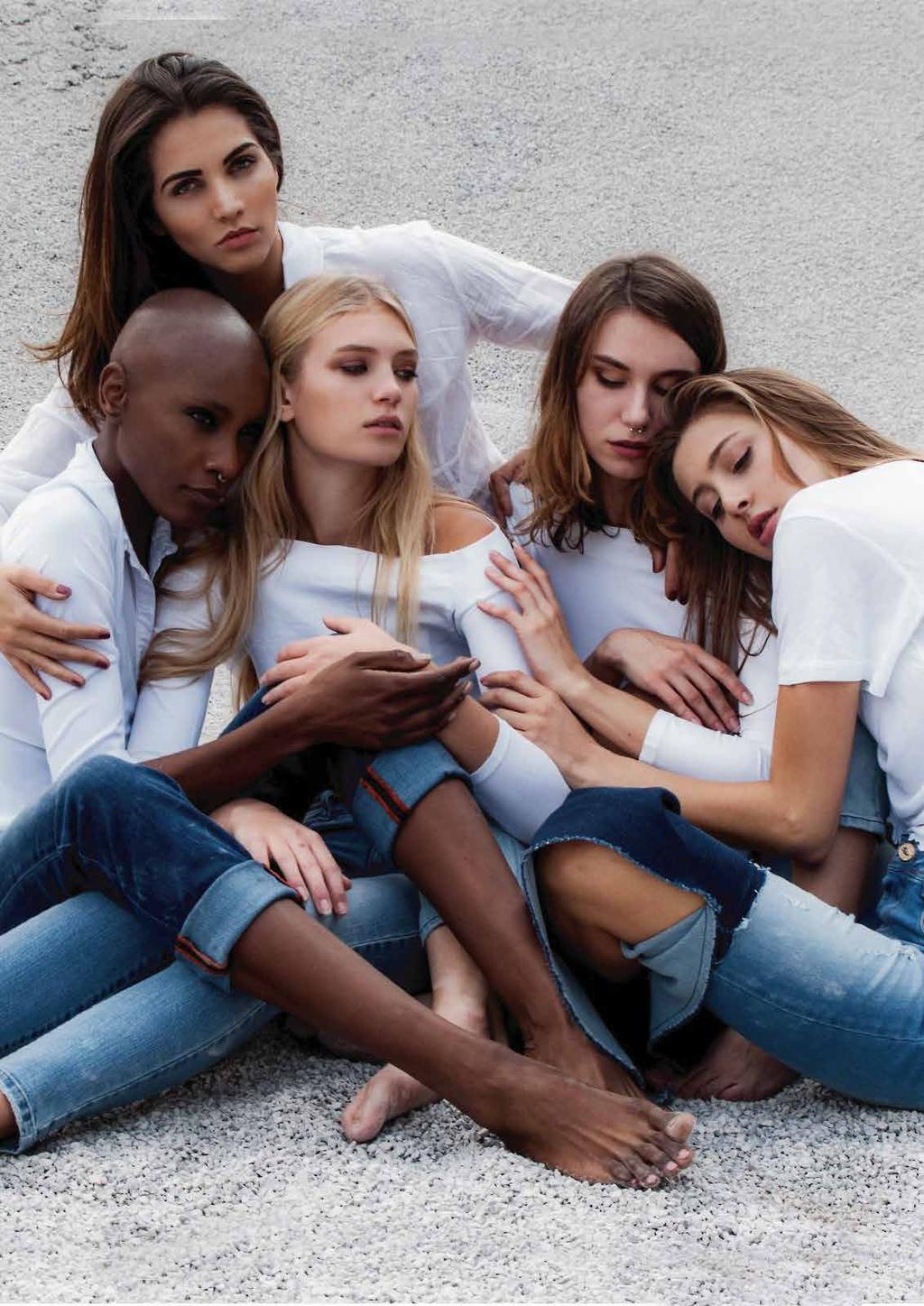 //THE DENIM With six different procedures for the control of the quality, The Empowering Denim is made in Italy and designed in Milan using the highest quality of denim.