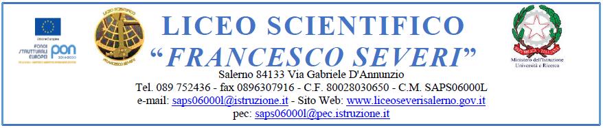 RESTITUZIONE DATI 2018 PER L'ISTITUZIONE SCOLASTICA SAPS06000L SCUOLA SECONDARIA DI