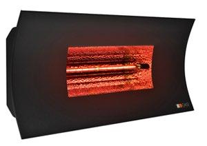 Lampade all infrarosso onde corte IR-A Elevata resa termica grazie allo speciale riflettore in alluminio a superficie martellata Elemento