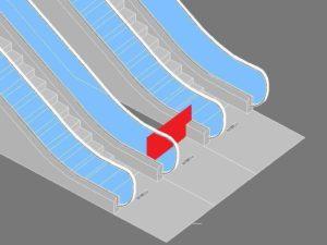 Protezioni centrali addizionali e Nel caso che in installazione parallela di impianti, lo spazio al centro sia