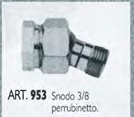 cm 3 art. 952L Prolunga in ottone cromata. cm 4 00952.