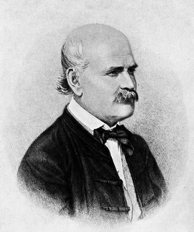 Ignác Semmelweis 1846: Medico ostetrico all ospedale Allgemeines Krankenhaus di Vienna. 1847: Grazie ad una brillante intuizione riduce del 90% i decessi delle donne partorienti.