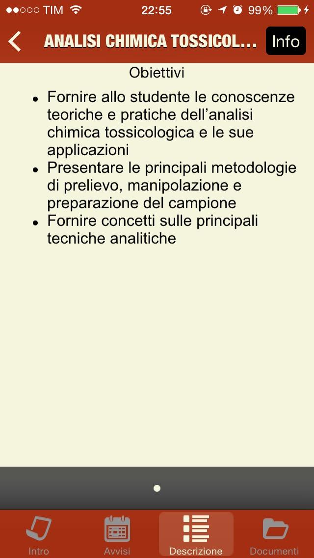 ! Alla voce 'Documenti' quando si é nella