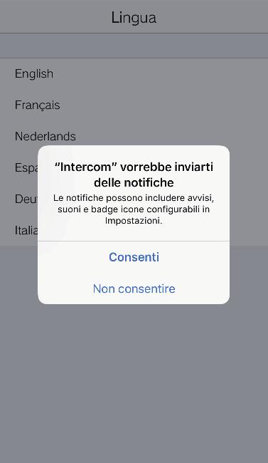 Accertarsi di registrare il dispositivo ios o Android mentre è connesso alla stessa LAN wireless della postazione principale di monitoraggio.