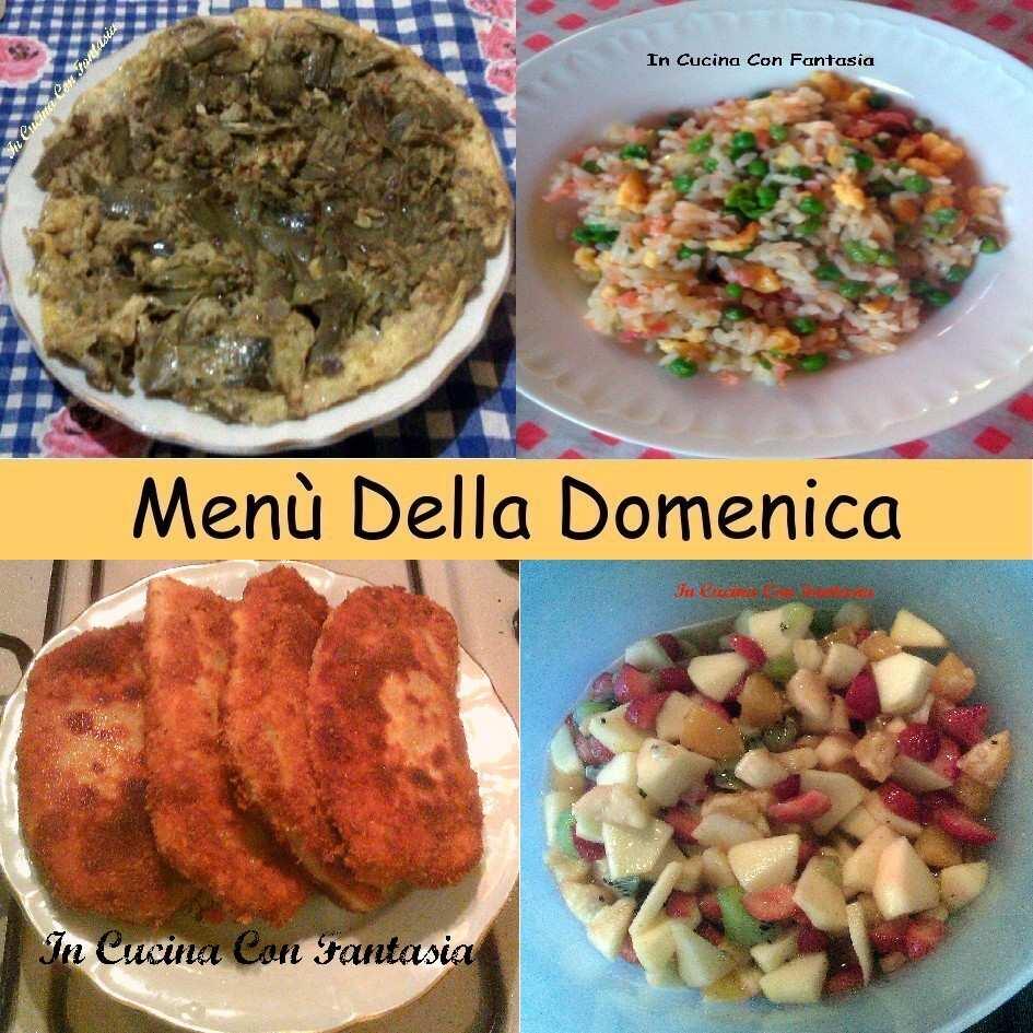 Menù Della Domenica Dal Blog In Cucina Con Fantasia http://blog.giallozafferano.