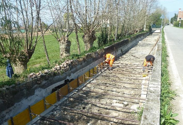 Cantieri del Consorzio CHE COSA STIAMO FACENDO L ATTIVITÀ NEL TERRITORIO Appena terminato il periodo delle