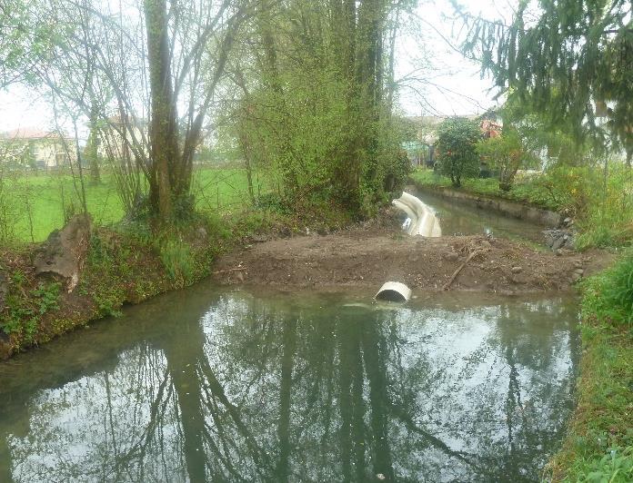 via Nardi per eliminare il rischio di tracimazioni in strada a Romano