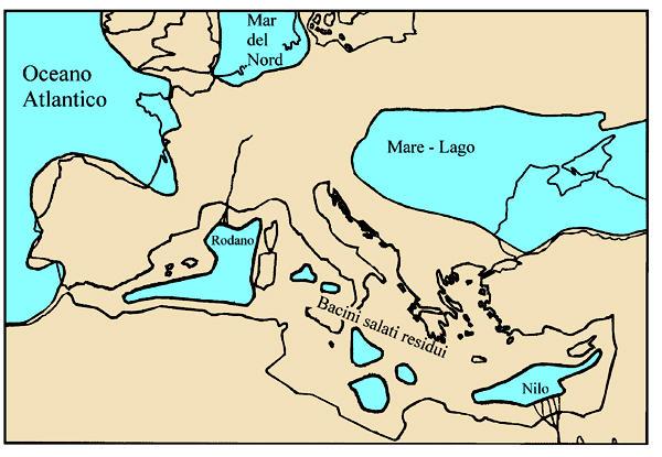 I terreni pre-solfiferi del Miocene medio-alto sono costituiti da rocce sedimentariodetritiche che si depositarono in seguito al sollevamento con erosione di vaste aree della Sicilia, nel corso di un