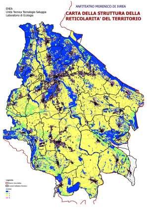 La combinazione dei patches caratterizzati dai diversi livelli di naturalità e rilevanza per la conservazione porta a poter definire una zonizzazione del territorio in termini di