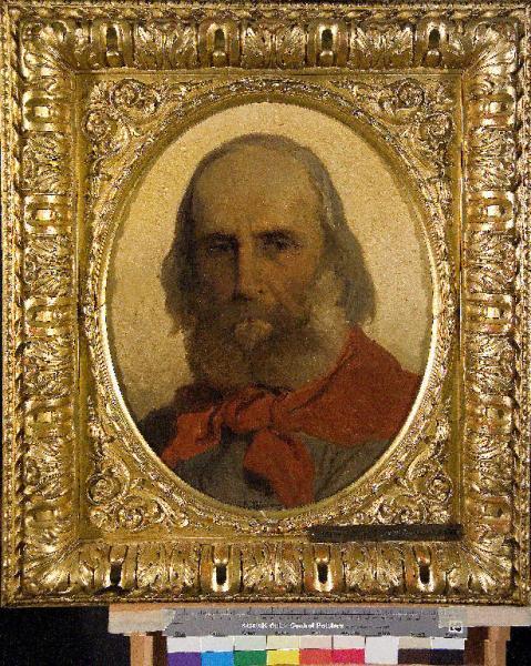 Ritratto di Giuseppe Garibaldi con fazzoletto rosso al collo Induno, Gerolamo Link risorsa: http://www.lombardiabeniculturali.