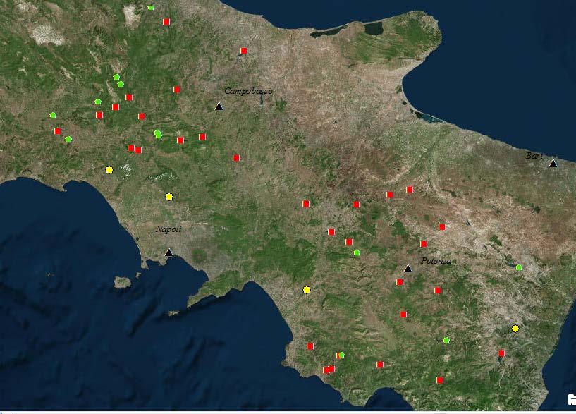 L area studiata corrisponde alla superficie di competenza dell Ufficio Tecnico del Bacino Idrografico di Napoli, ad