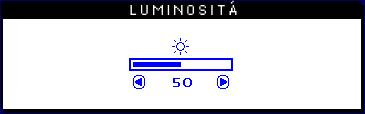 The OSD Controls The OSD Controls Description of On-Screen Display The OSD Tree The OSD Controls : Luminosità (HotKey) Contrasto (HotKey) Lingua Zoom Regolazione Orizzontale Regolazione Verticale