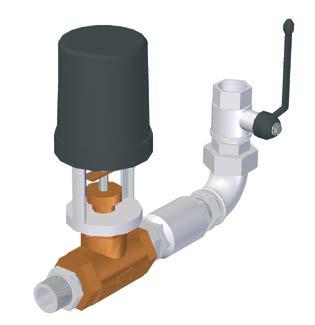 COMPOSIZIONE IMC MODUL V Modulazione livello acqua Barilotto e sonda