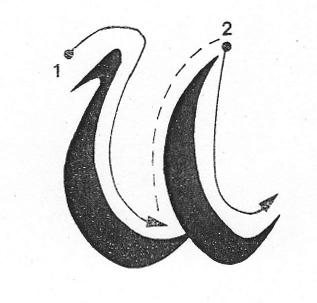 La scrittura nazionale francese, la Merovingica (2), ha canoni formali assai variabili ed è caratterizzata da un aspetto fortemente decorativo che ne riduce