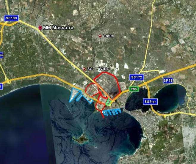 Per confronto si riportano, nel grafico in figura 8, i dati registrati nello stesso periodo nella vicina stazione fissa denominata SS7-Wind, localizzata lungo la Strada Statale 7 in direzione