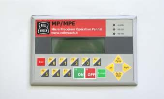 MPE - Quadro identico al tipo MP ma con Espansione di ingressi/uscite per poter gestire fino a due/tre accessori coordinati, di tipo predefinito; La fornitura del pannello comandi digitale, prevede