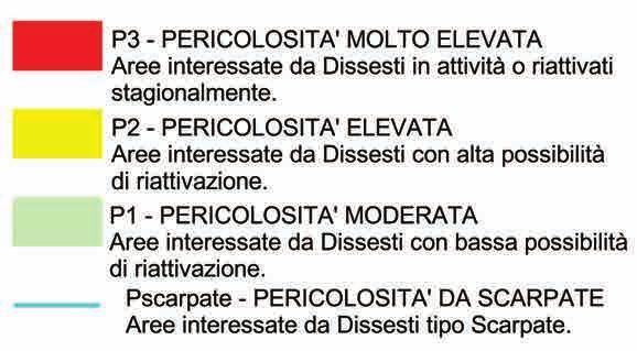 geoligeolitologica, carta geomorfologica e carta inventario dei fenomeni franosi ed erosivi.