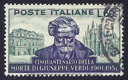 Carraro (Cat. 1.100). Rara. Spl. 325,00 417 1951 Verdi. 25 l. (175) scalino alto. 50,00 418 1952 Fiera Milano (181) fil. lettere 10/10 sx.