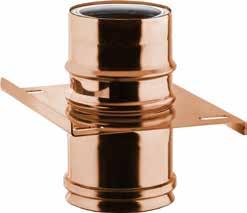 CAP WITH DRAIN COPPER