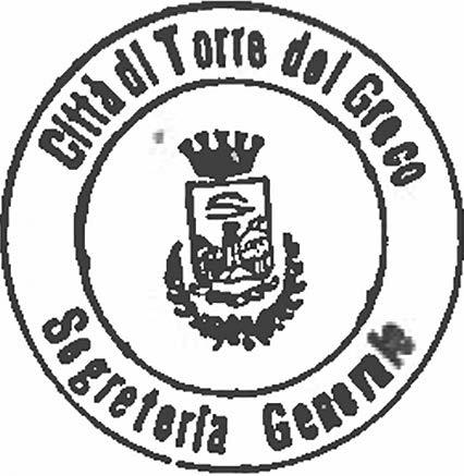 'ùi/ Decreto nr. 6 O Città di Torre del Greco del --7 -Lb... 6-07 Il PRESIDENTE DEL CONSIGLIO COMUNALE Visti: -il Decreto n.