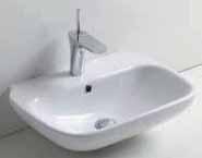 art. 63CL Lavabo 55 cm Wash basin 55 cm Dimensioni/Dimensions: 55x40x14 cm Peso/Weight: 13 Kg art.