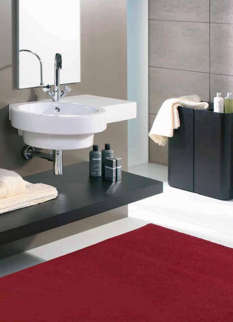 79»Lavabo TS/TD75 COMPOSIZIONE CON DUE LAVABI TS75 & TD75 NELLA VERSIONE DESTRA E