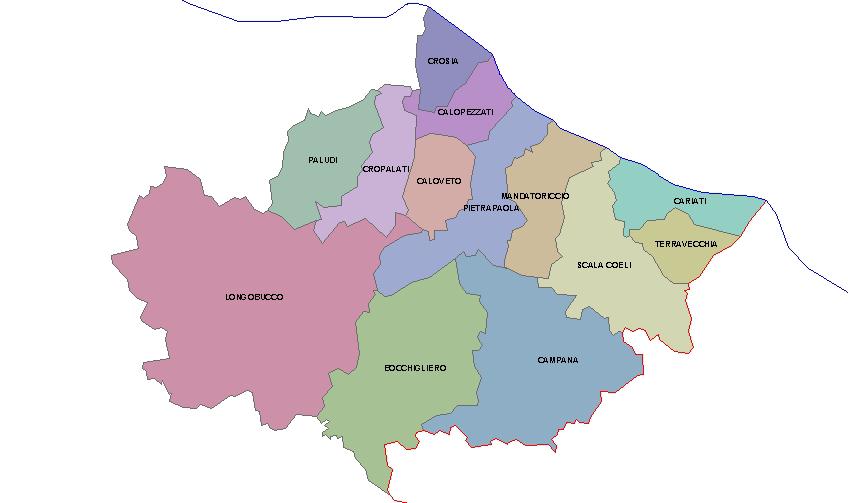 Definizione e distretto territoriale di riferimento Il distretto preso in considerazione, è identificato dalle Aree PIT 5 (Valle del