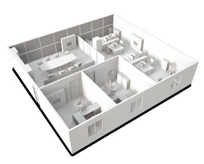 5 Tutte le unità interne Toshiba offrono funzionalità operative e di comfort di alto livello, adattabili a qualsiasi ambiente, indipendentemente dalle dimensioni e dalla funzione.