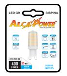 Lampade / Lamp www.alcapower.com vità 2018 Bispina G4-12V 1.8W Tensione 12V DC & AC Angolo 360 200lm Potenza 1.8W Base 200lm G4 CRI >80 Classe Energetica Consumo A++ 1.