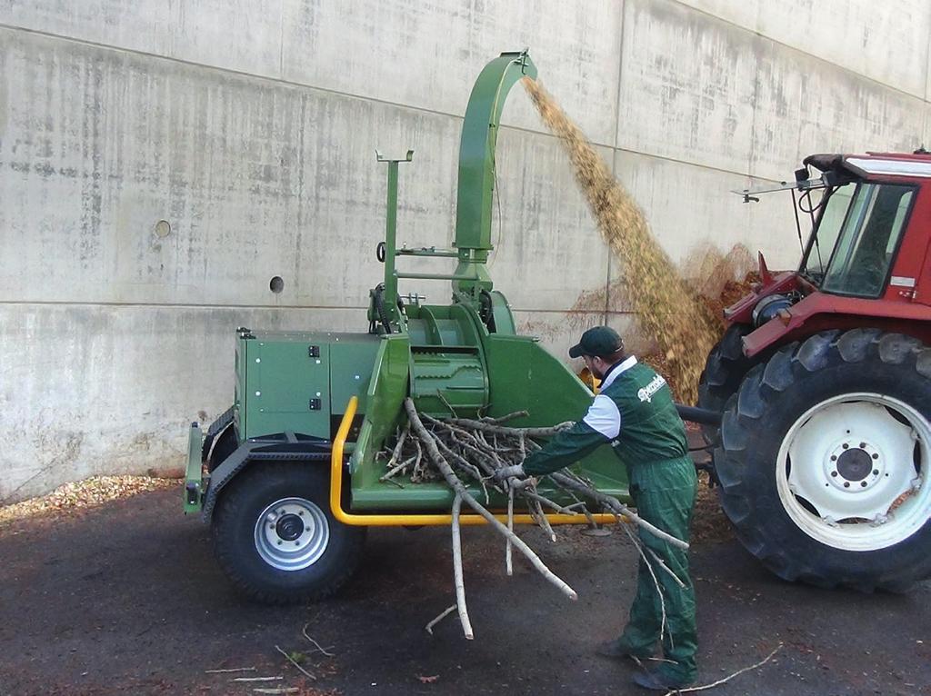 semplicemente ridurre materiale di risulta delle potature.